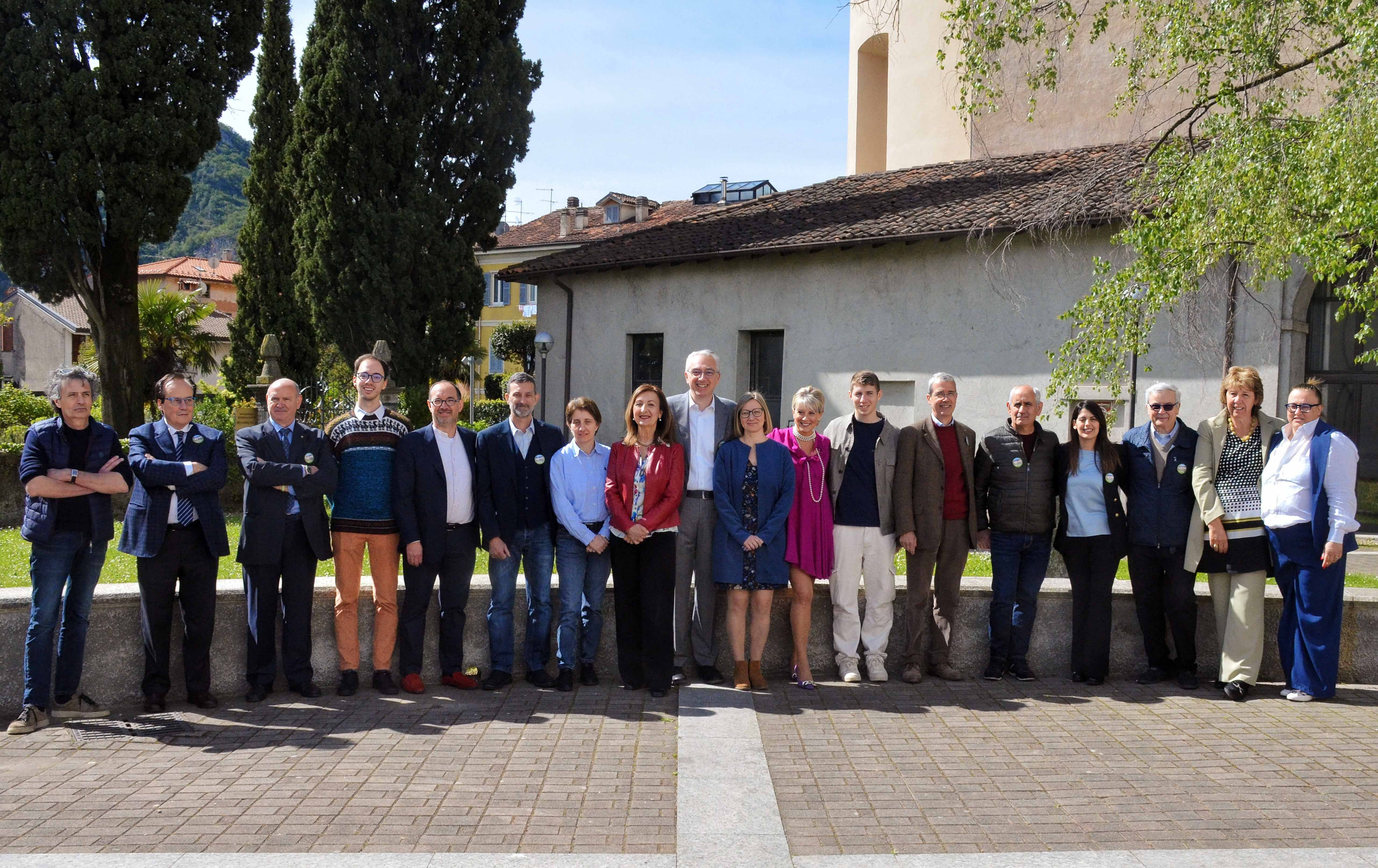 I candidati della lista di Progetto Valmadrera